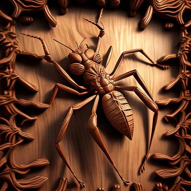 3D модель Myrmica displicentia (STL)